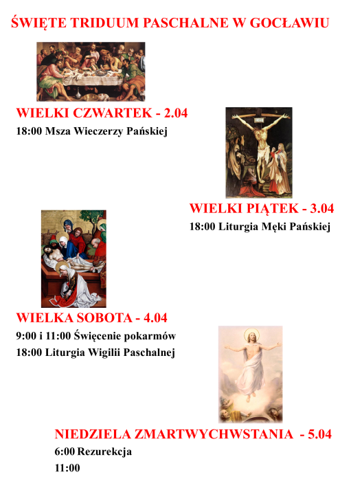 triduum - plakat 2026